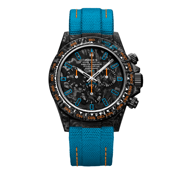 ROLEX Diw Daytona carbon all carbon tropical 40mm oyster black【1:1 Replica】