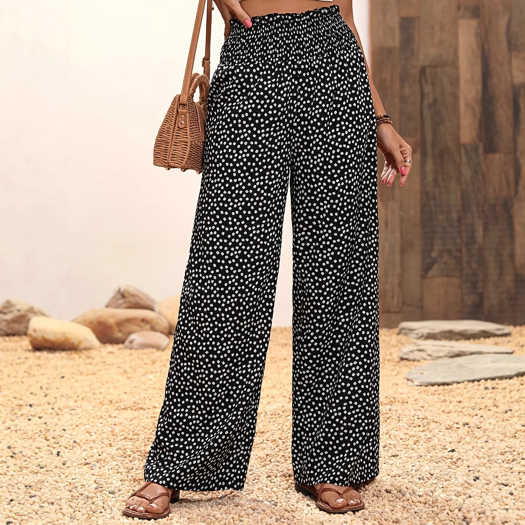 Pantalon Ample Fluide 