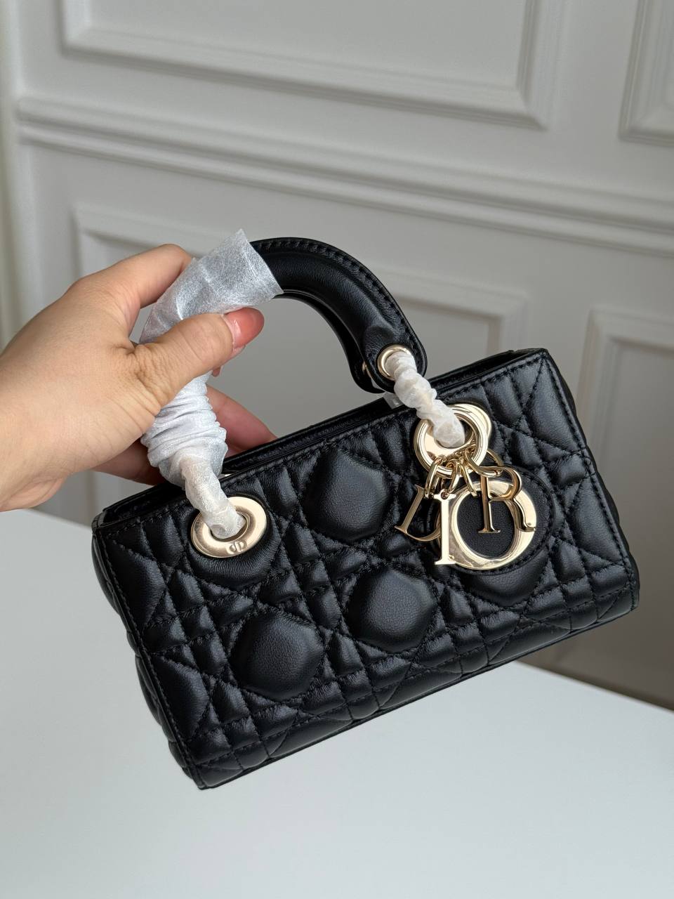 Dior Lady D-Joy Micro / Mini Cannage Lambskin Bag