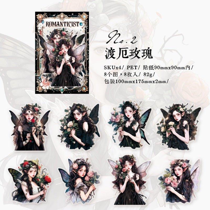 1113 PET Sticker Pack Romantic Believer Series