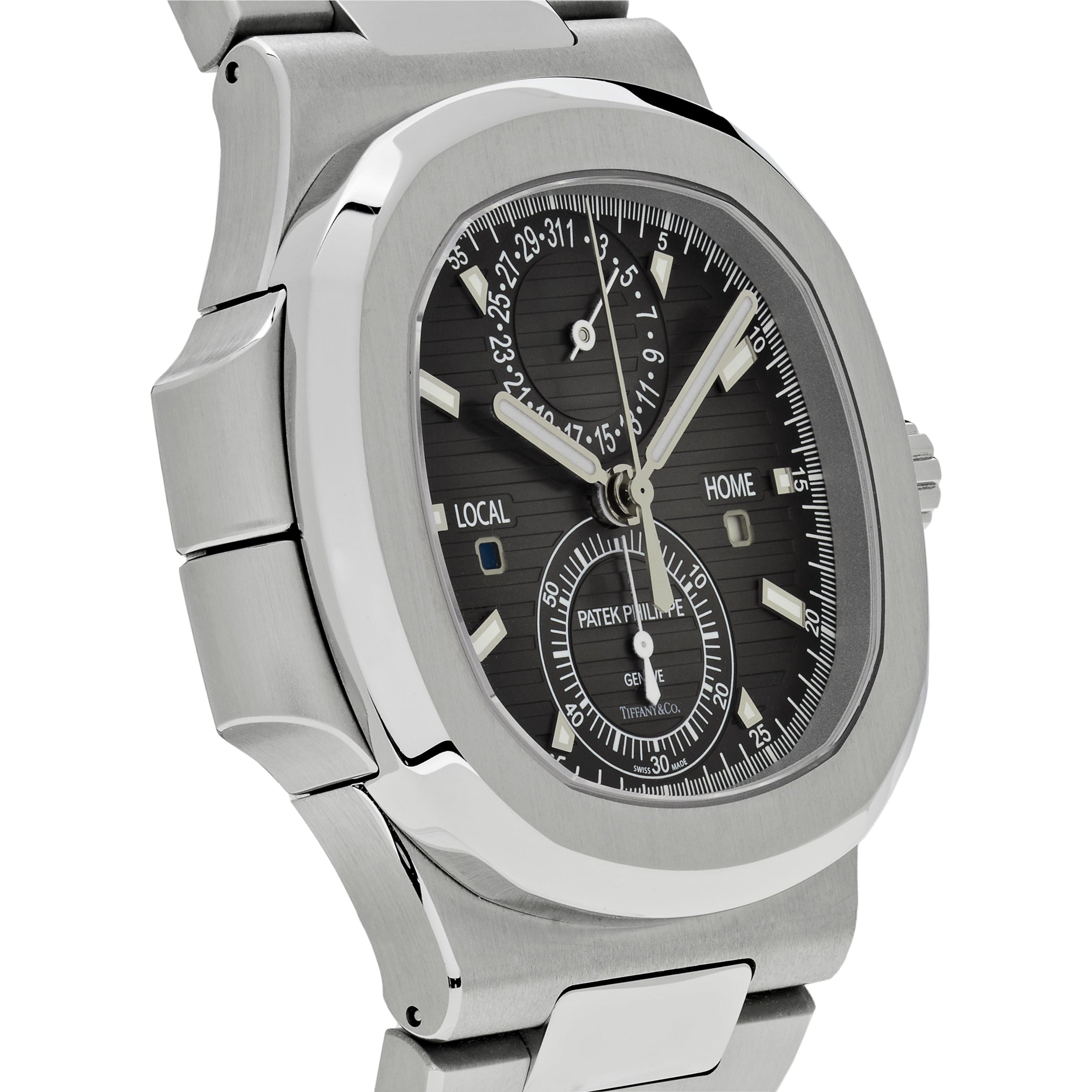Patek Philippe Nautilus Tiffany & Co. Travel Time Chronograph 5990/1A-001【1:1 Replica】