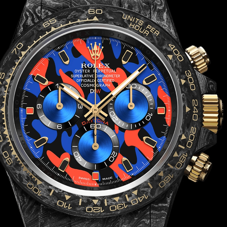 DiW Rolex Daytona 41mm MILITARY RED【1:1 Replica】