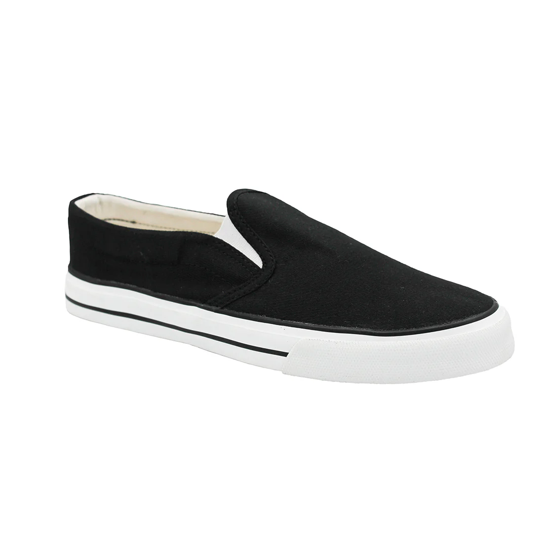 Slip Ons, Black & White