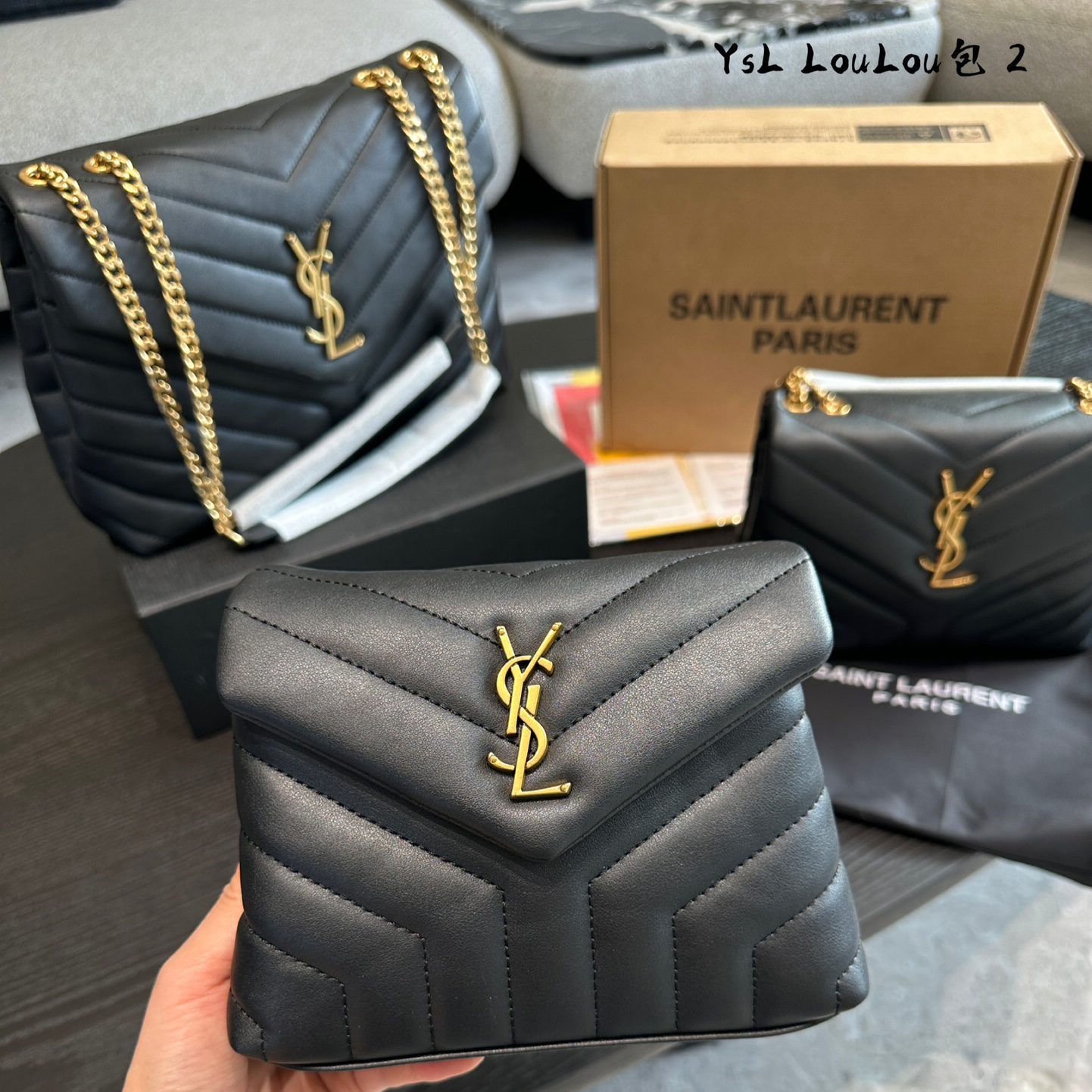 LOULOU MATELASSE LAMBSKIN