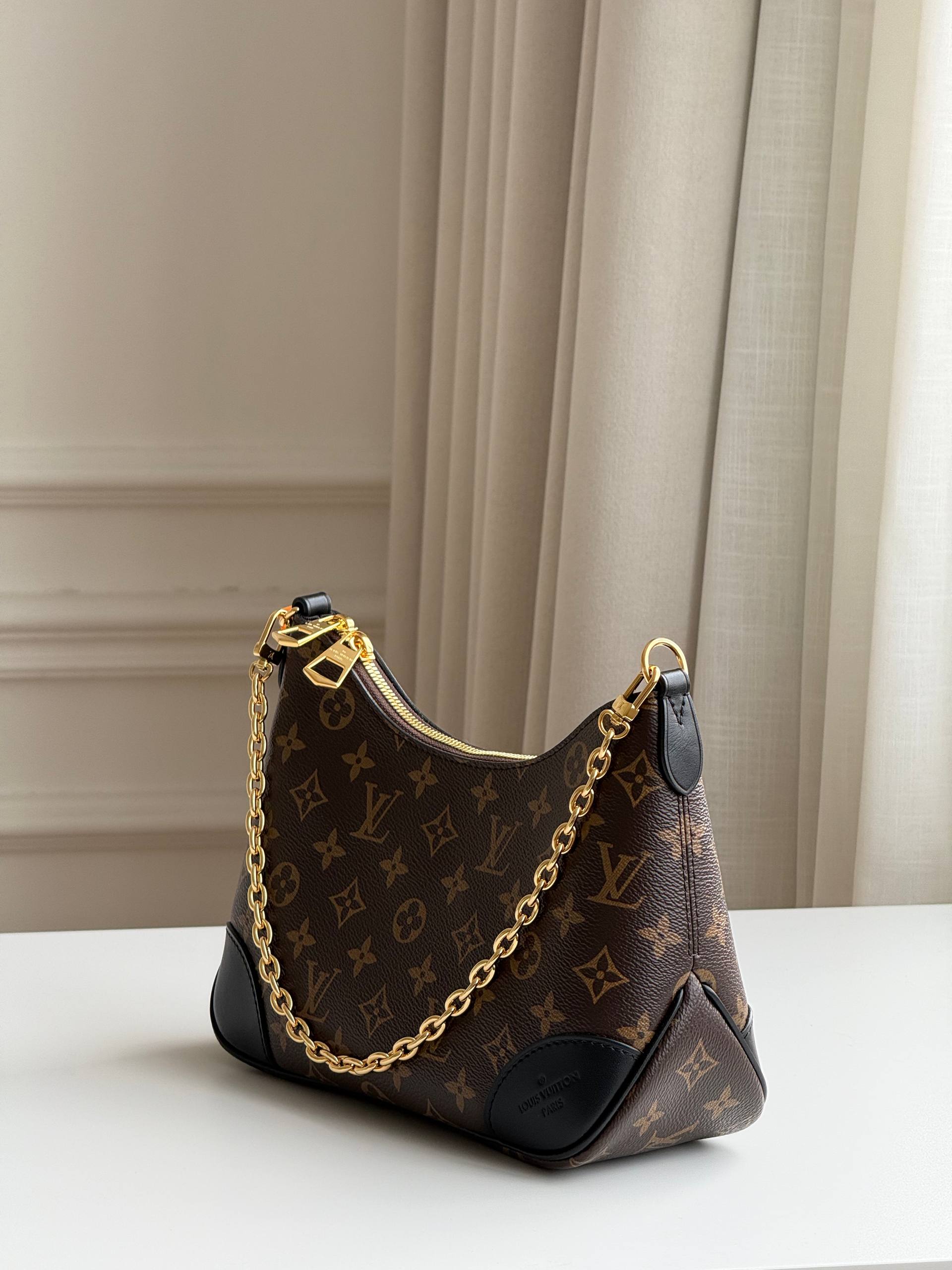 LOUIS VUITTON Boulogne PM Monogram Canvas Handbag