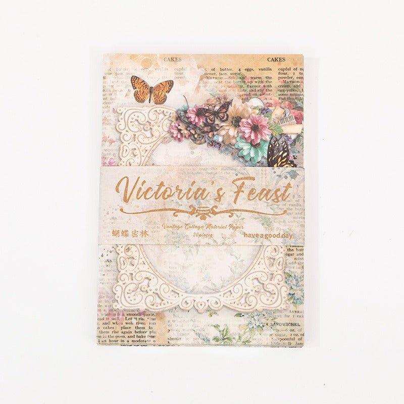 2168 Handmade Sewing Thread Material Paper Hand Sewing Time Series