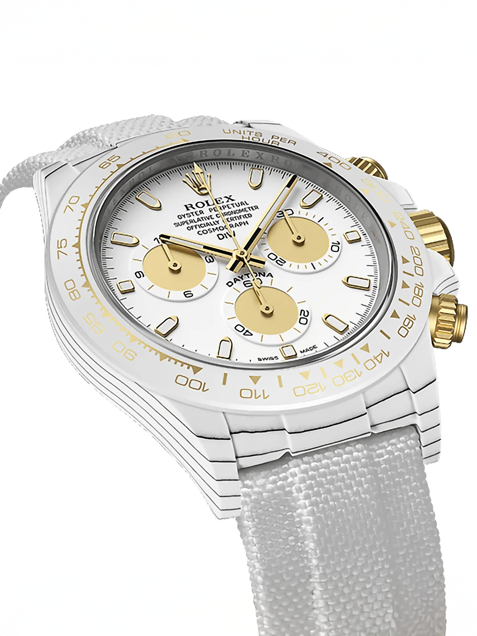 Rolex DiW Daytona CELESTIAL CarboQuartz【1:1 Replica】