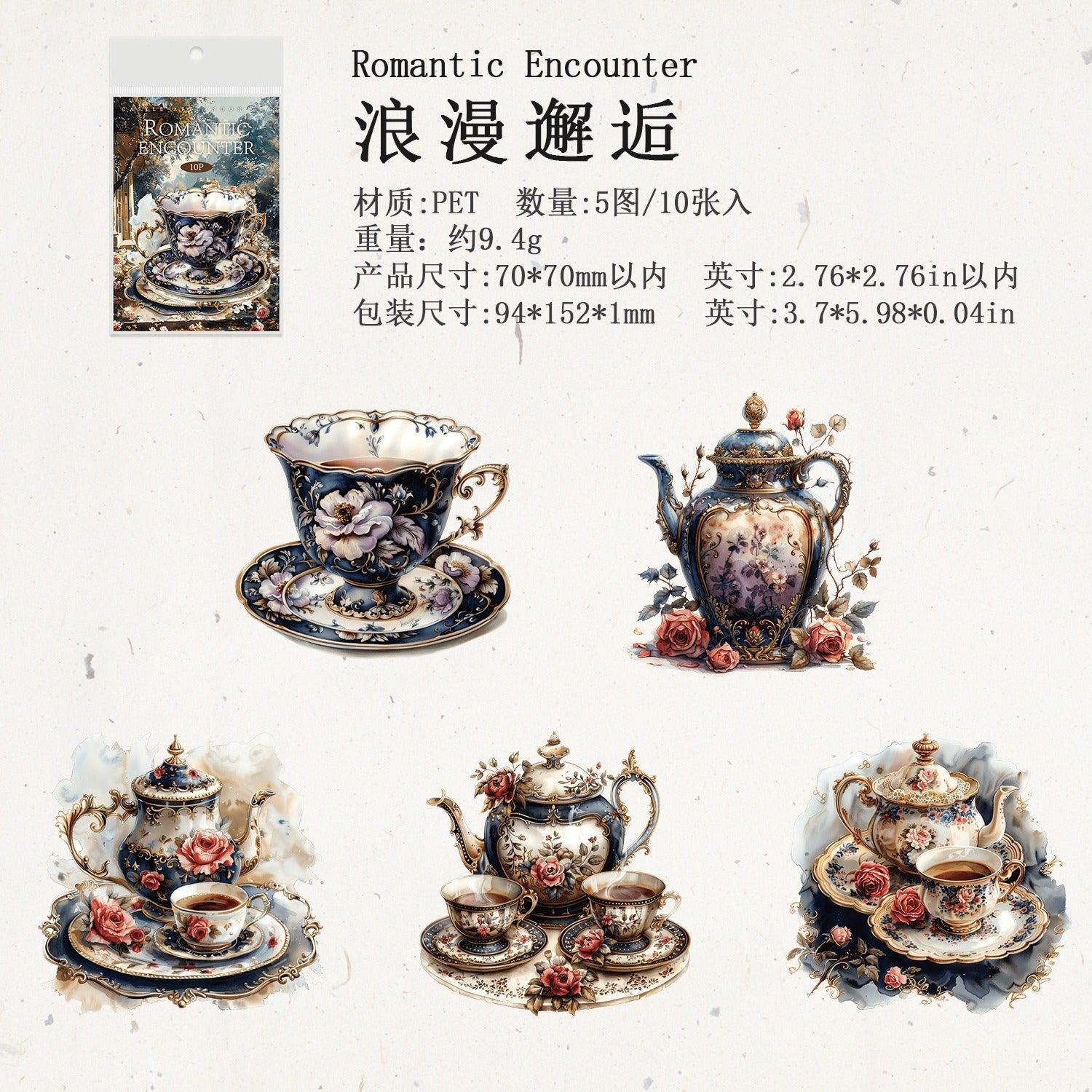 1117 Stickers Chateau Afternoon Tea Series