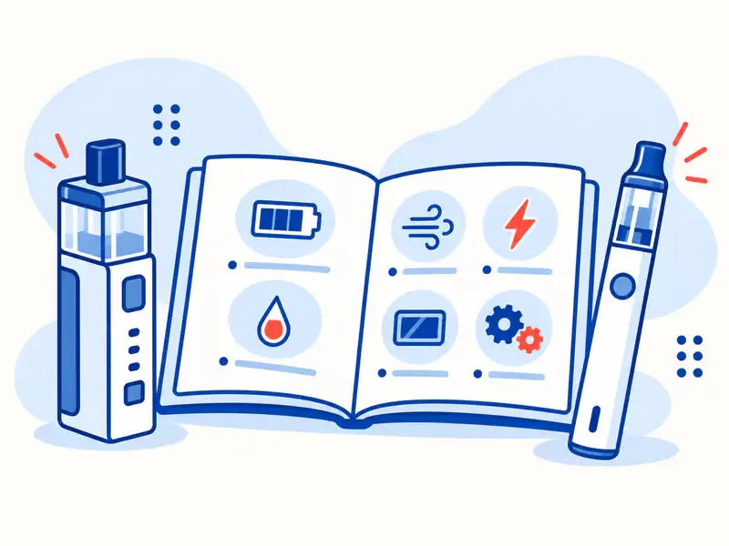 Vape Product Glossary: The Terms Used Across Our Catalogue — OZ Vape Direct guide