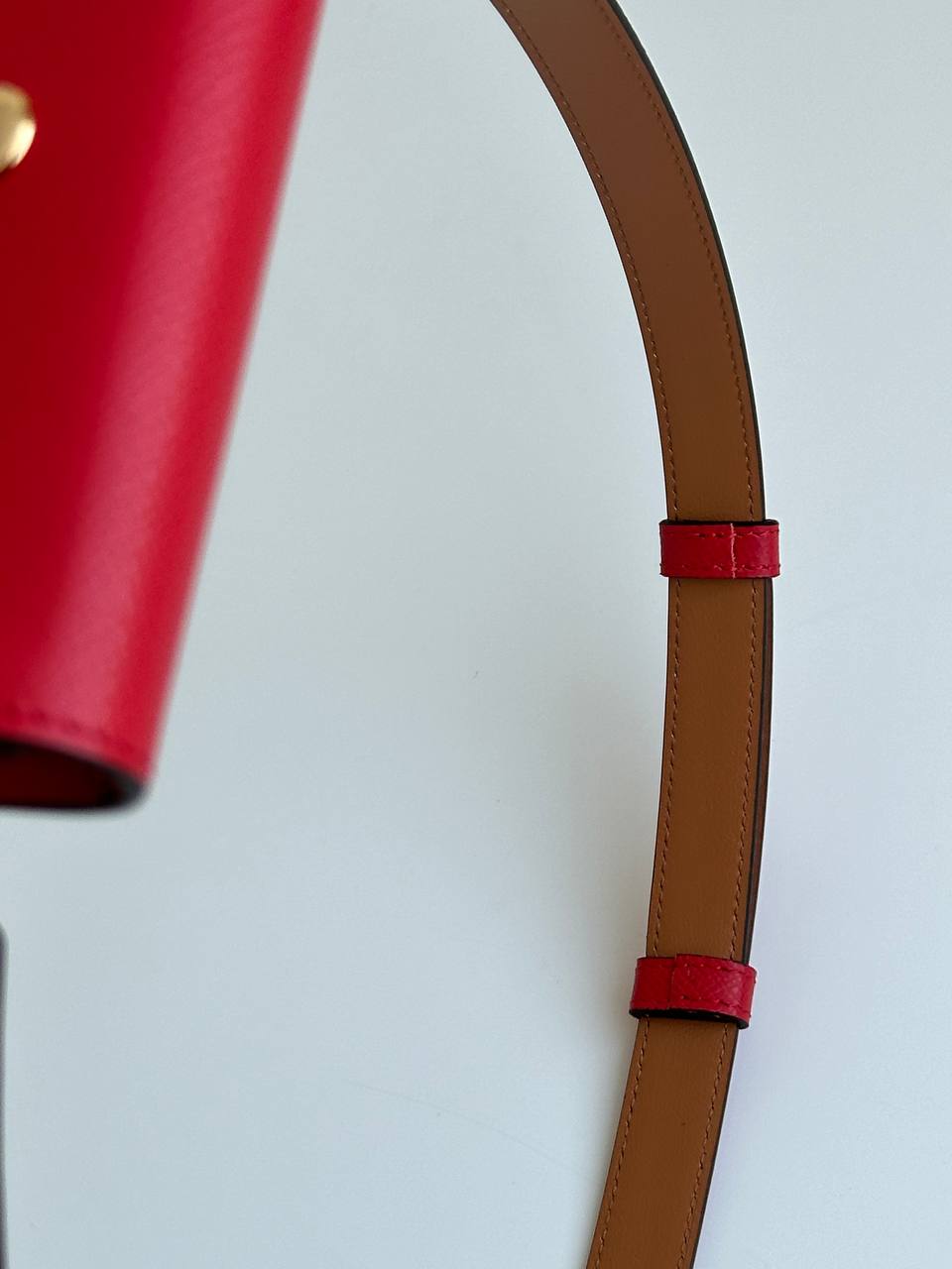 Hermès Kelly 18 Belt Bag in Rouge Casaque Epsom Leather with Kelly Buckle