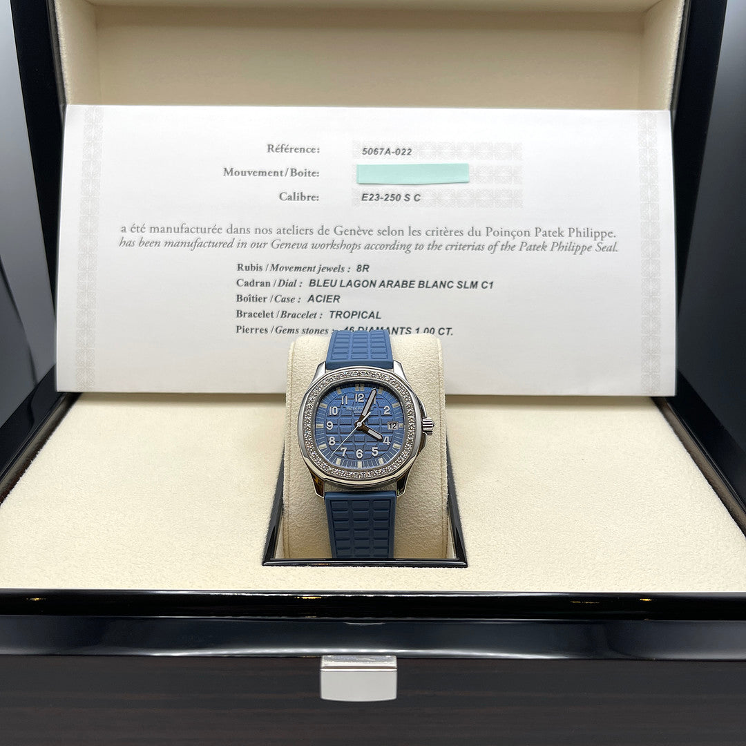 Patek Philippe Aquanaut Luce Blue Ladies' 5067A-022【1:1 Replica】