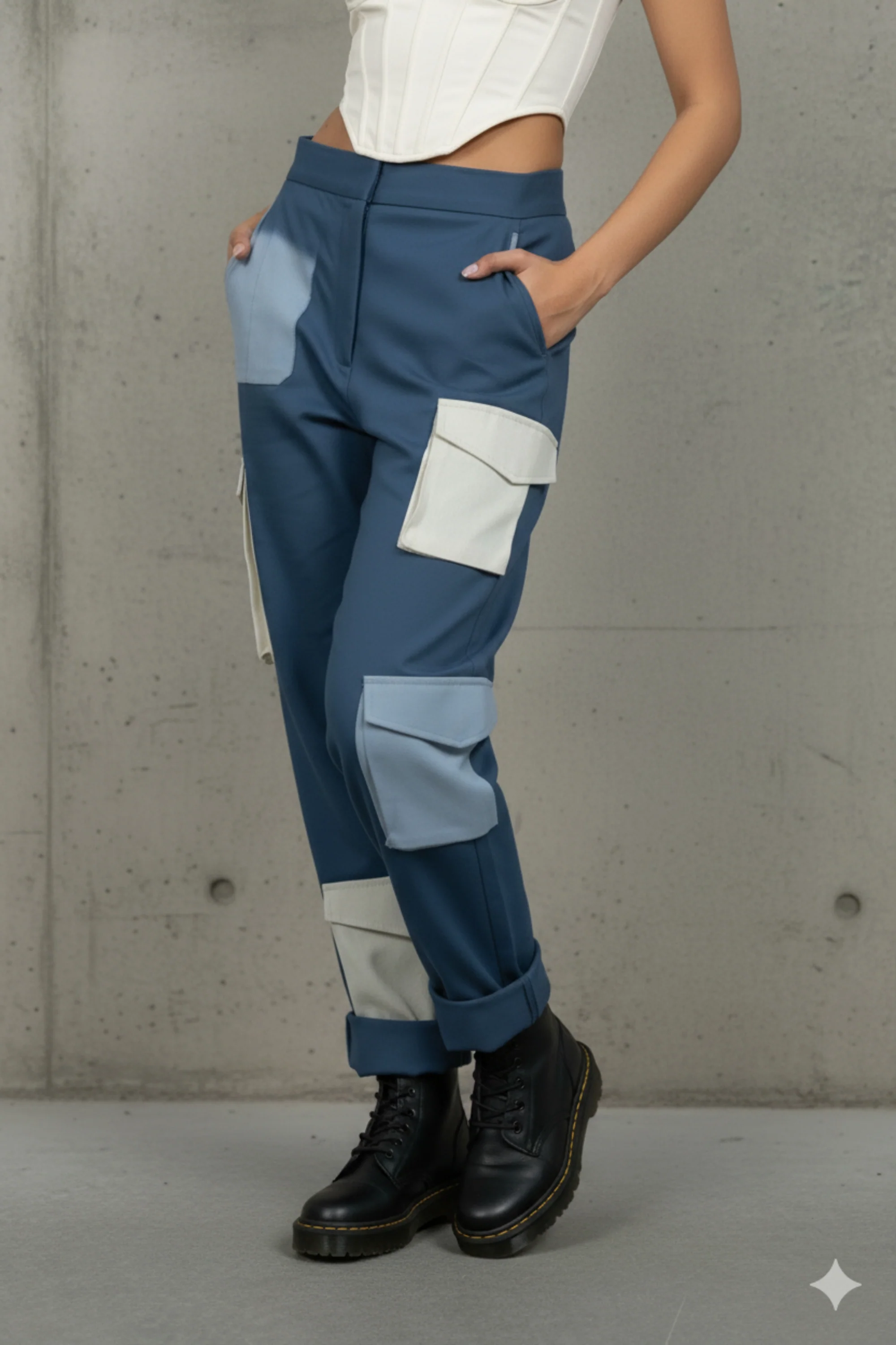 Blue Utility Pants