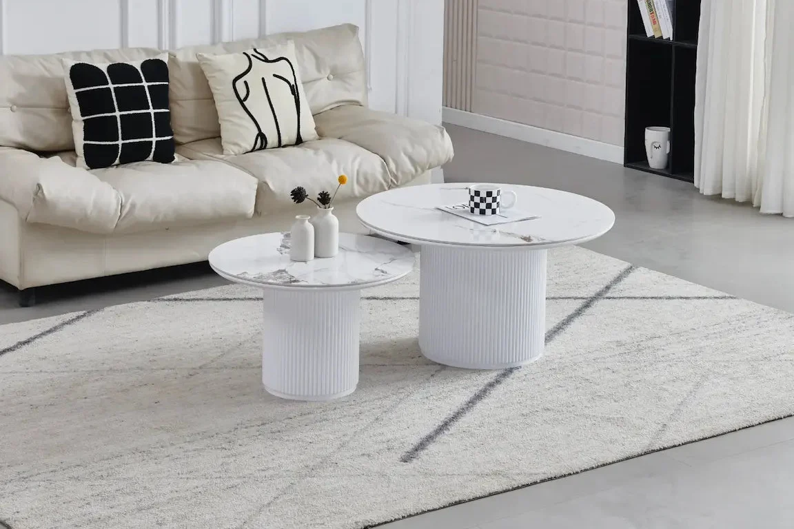 Pyla - Table basse Gigogne - En lot de 2