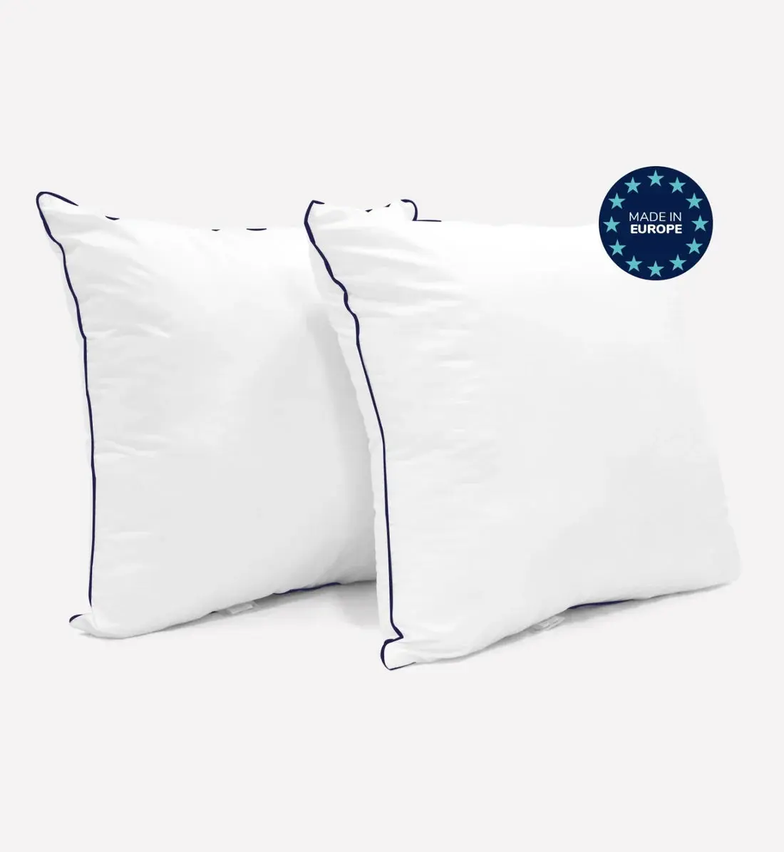 ZenPur - Lot de 2 Oreillers Micro-Fibre Doux | Anti-Acariens & Hypoallergéniques