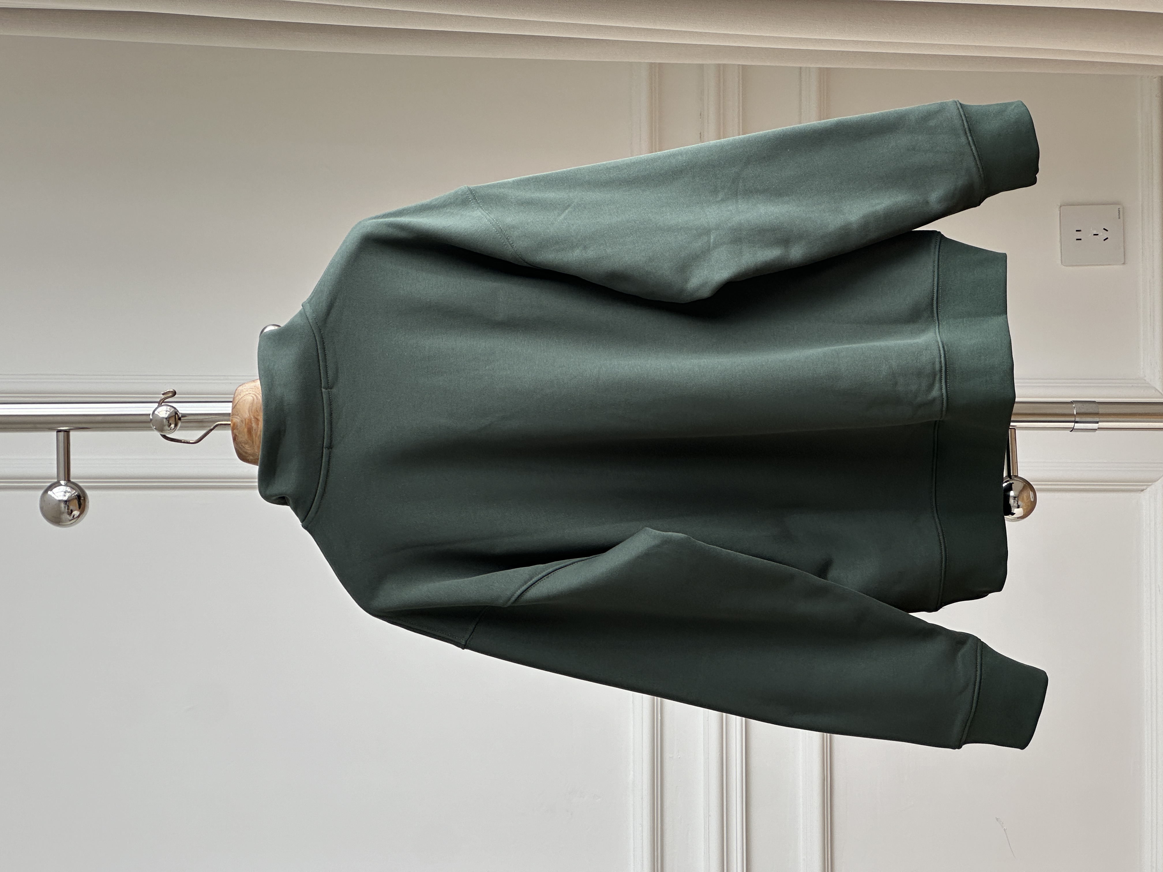 Jacquemus Logo-Patch Half-Zip Sweatshirt