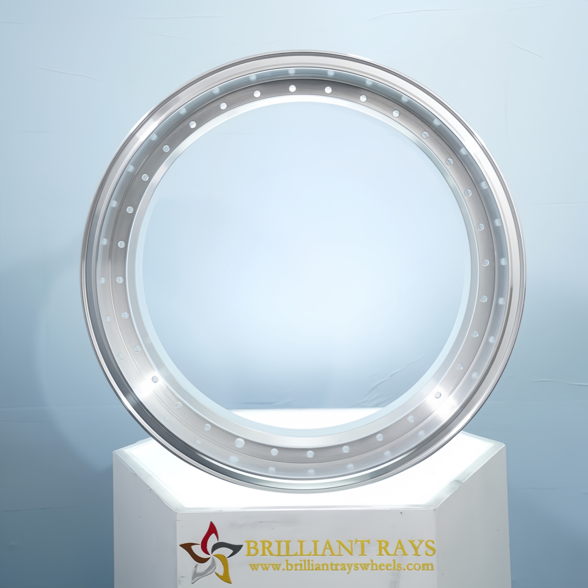 Customized 20x8J Reverse Mount 2 Piece Barrel