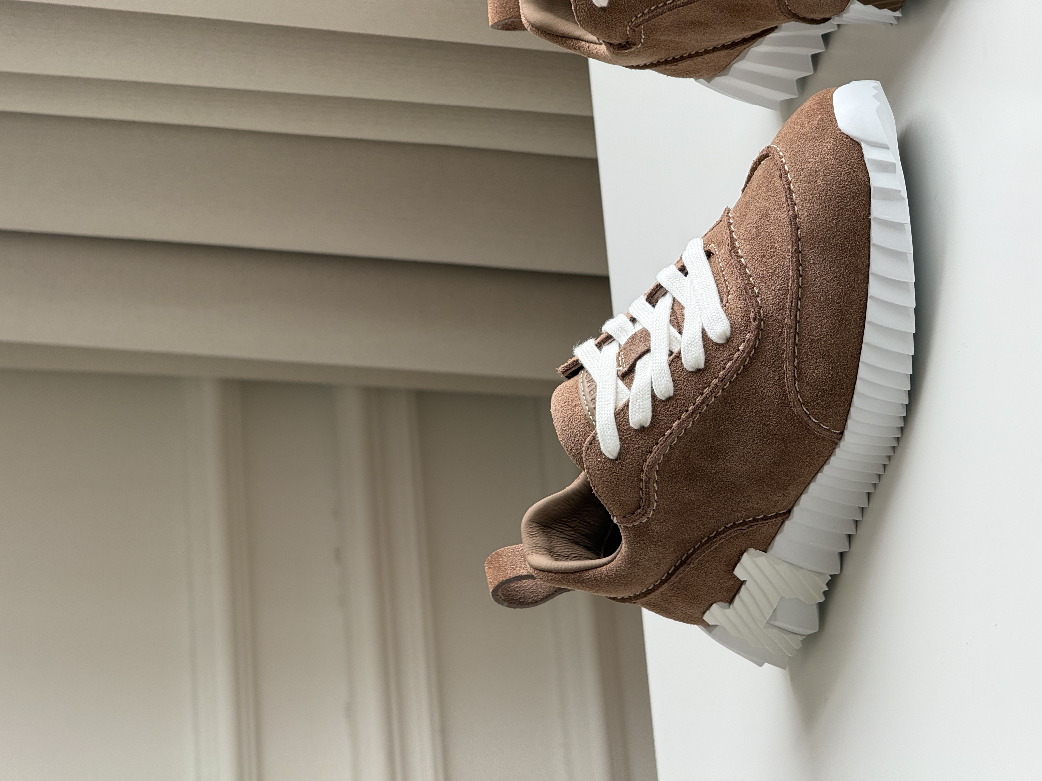 Hermès Bouncing Suede Sneakers