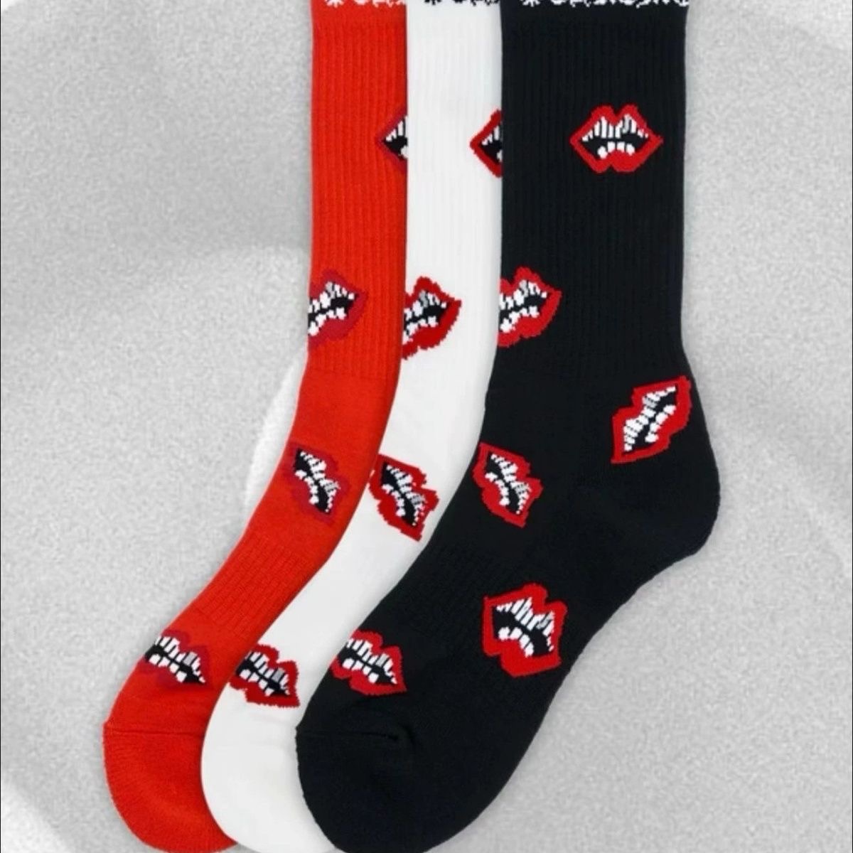 Chrome hearts socks 3 colors in a set