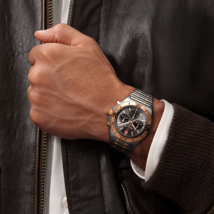 Breitling Watch Chronomat B01 42 Anthracite Bracelet【1:1 Replica】