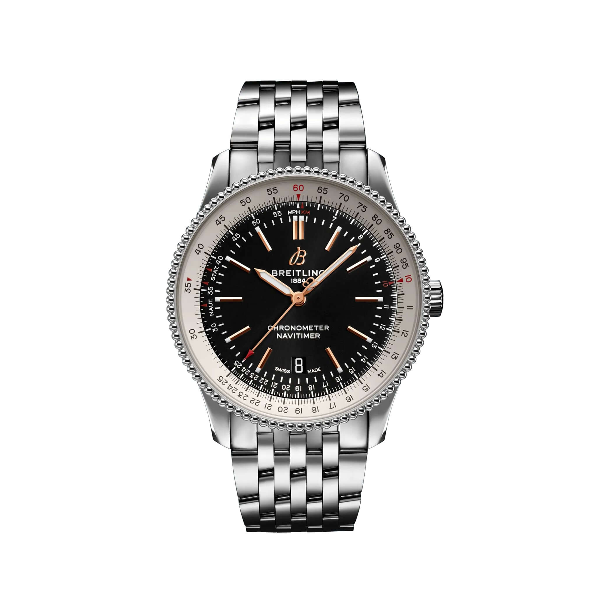 Breitling Navitimer Automatic 41 Stainless Steel Black A17326211B1A1【1:1 Replica】