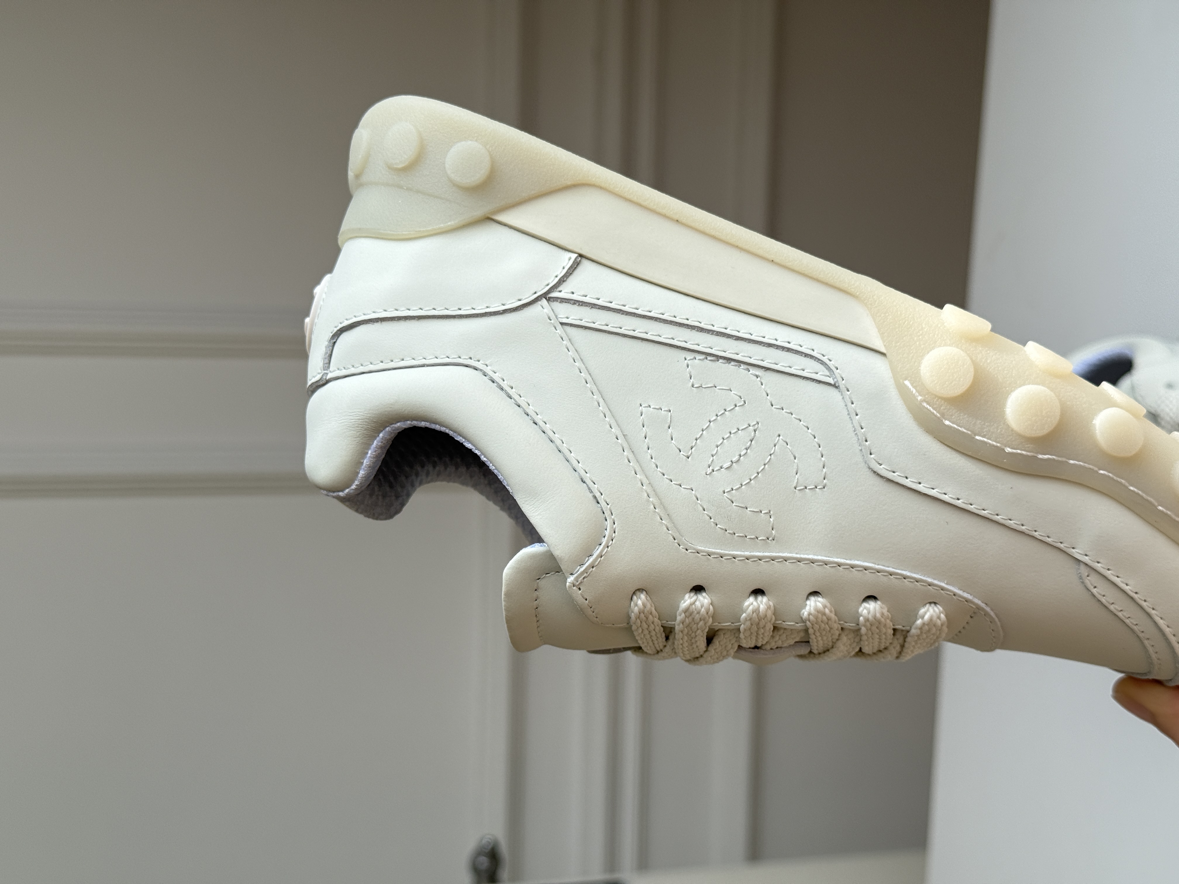 Chanel Serrated Sole Casual Sneakers