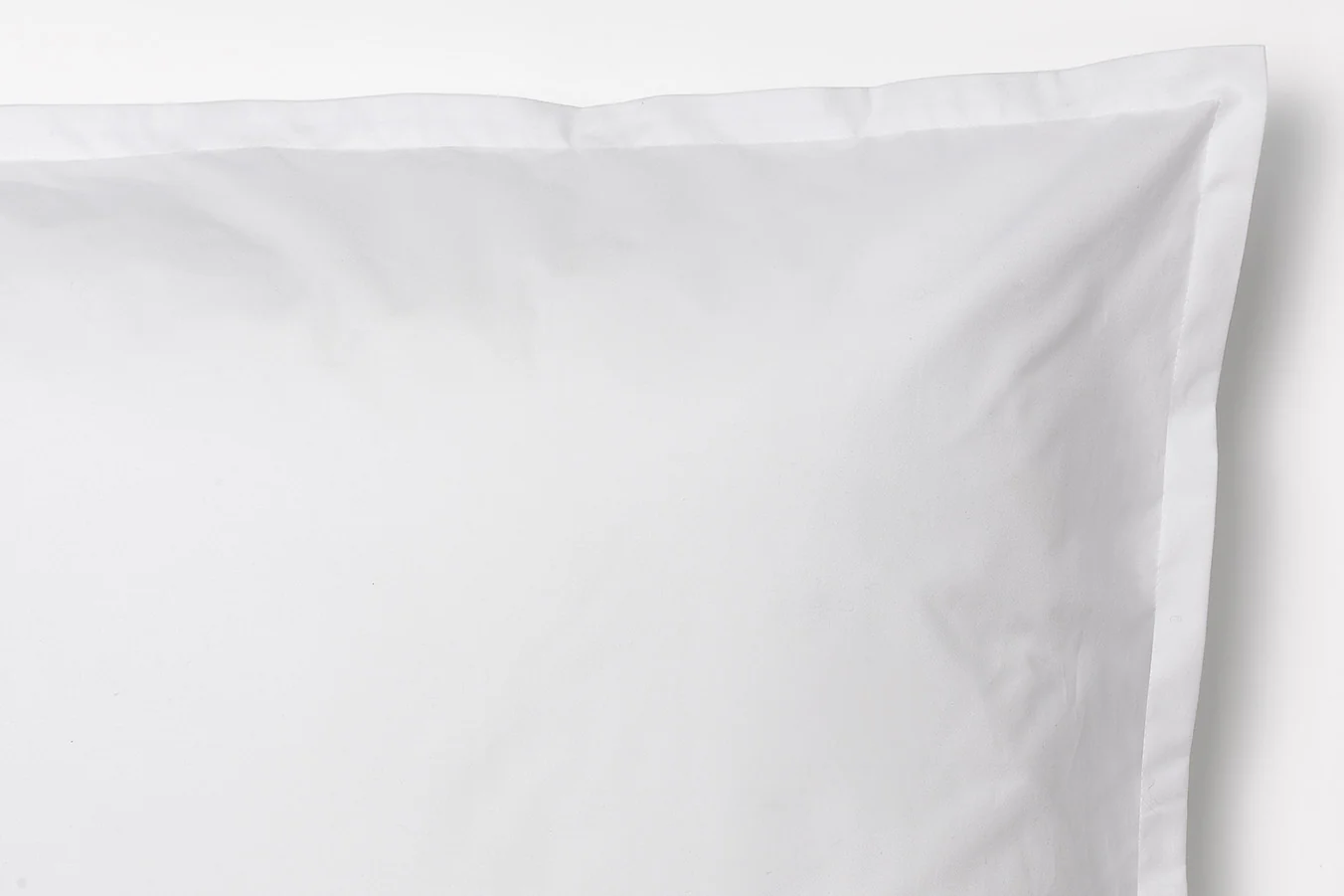 Taie d'oreiller x2 percale de coton