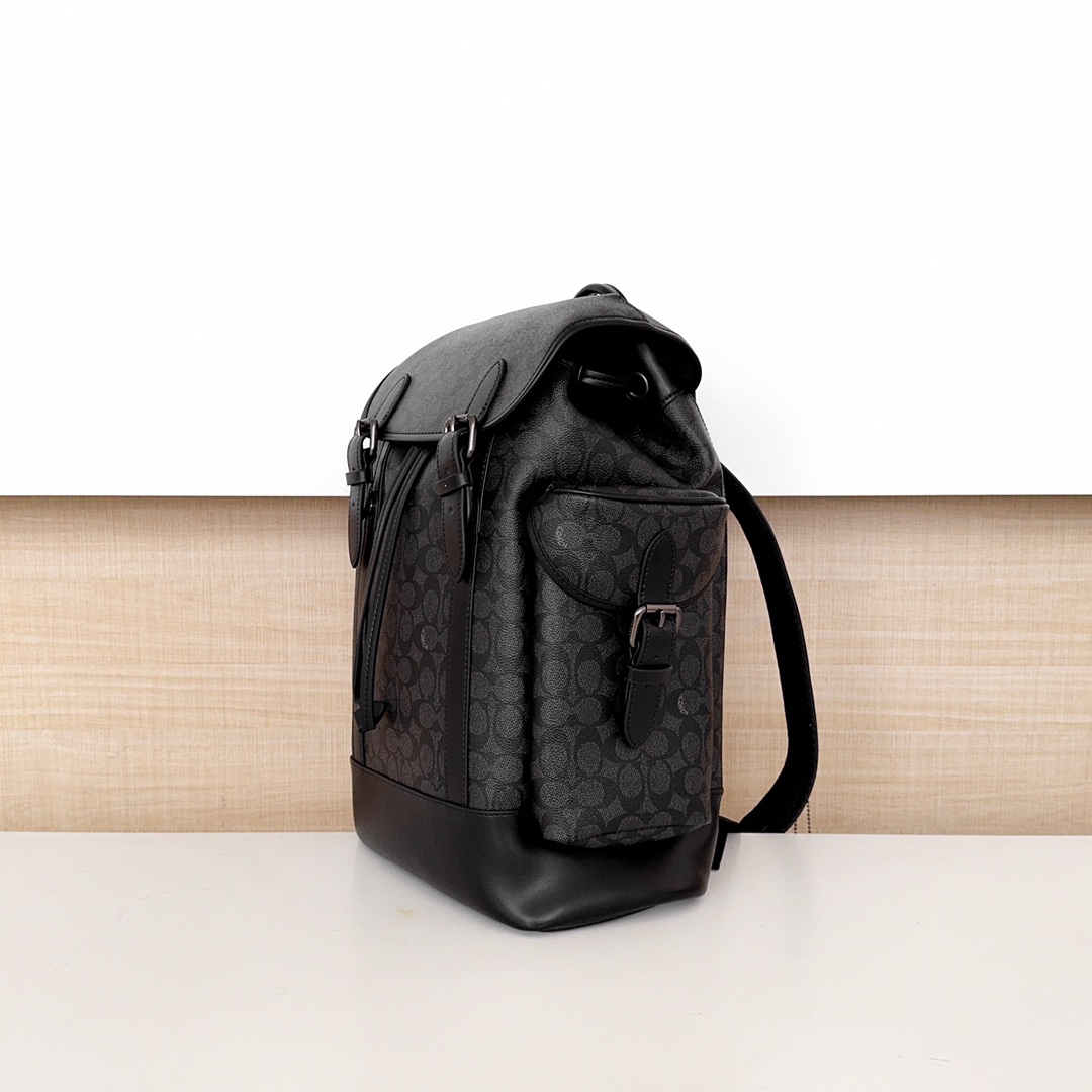 Men Handbag CV983 Hitch Backpack Signature Canvas
