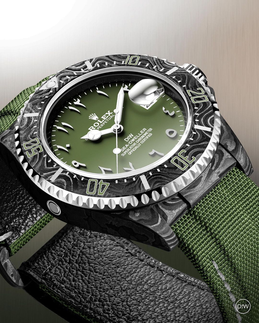 NTPT Carbon DiW Rolex Sea Dweller 43 