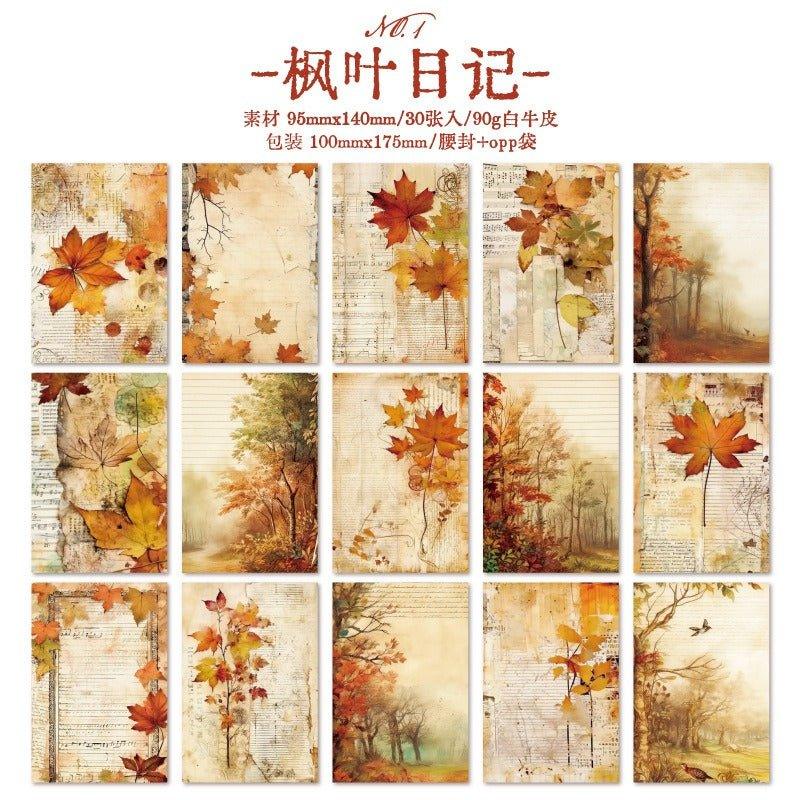 2150 Material Paper Woodland Encounter Series