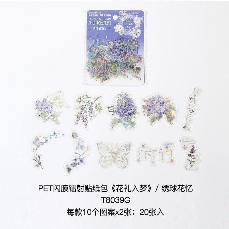 1092 Sticker Packs Flower Gift in Dreams