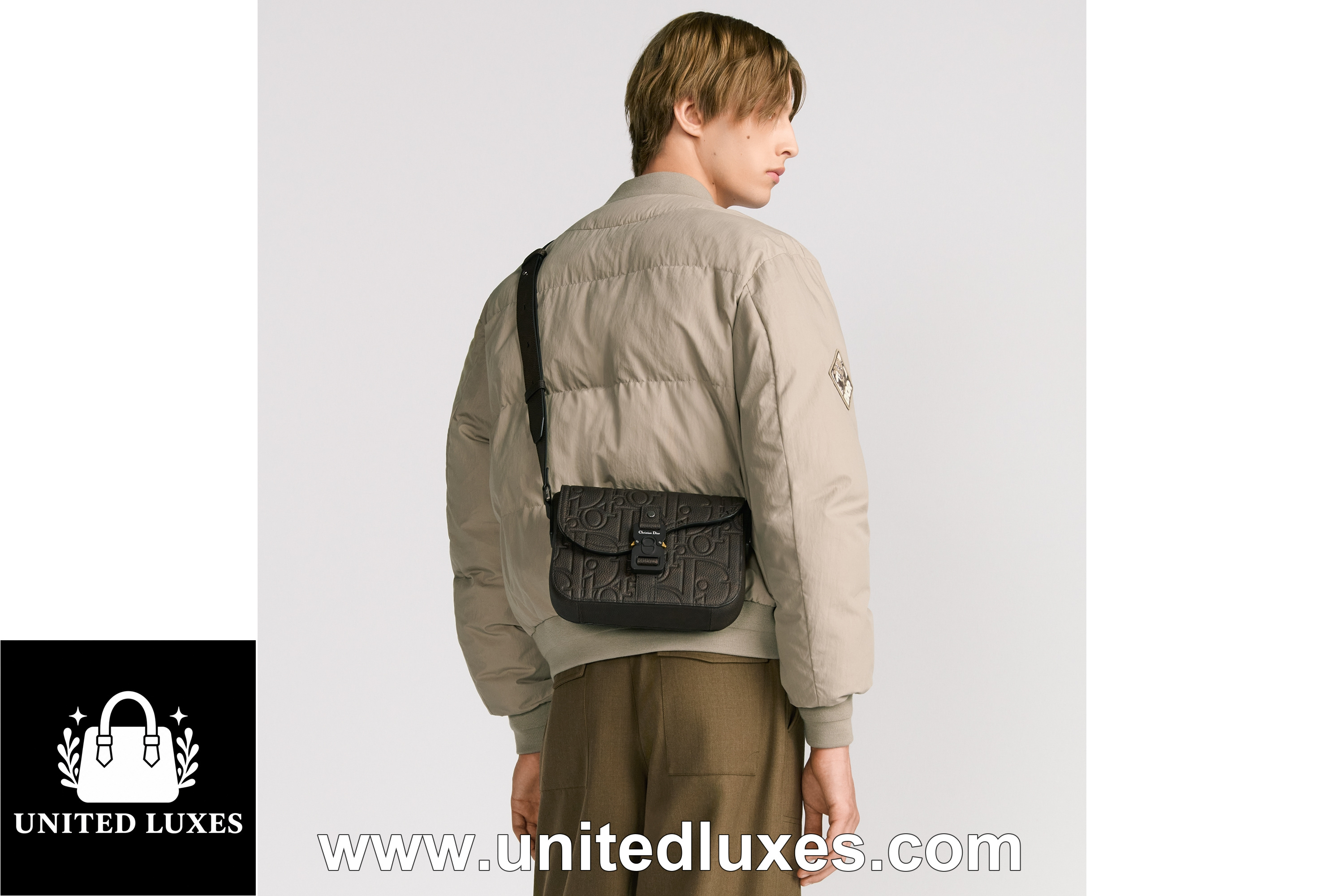 Replica Small Saddle Messenger Bag with Flap