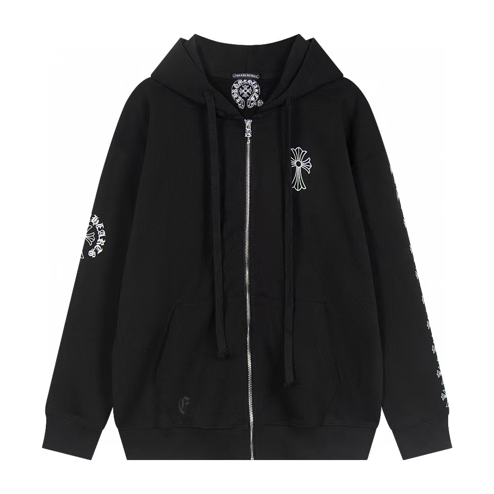 Chrome hearts  hoodie black