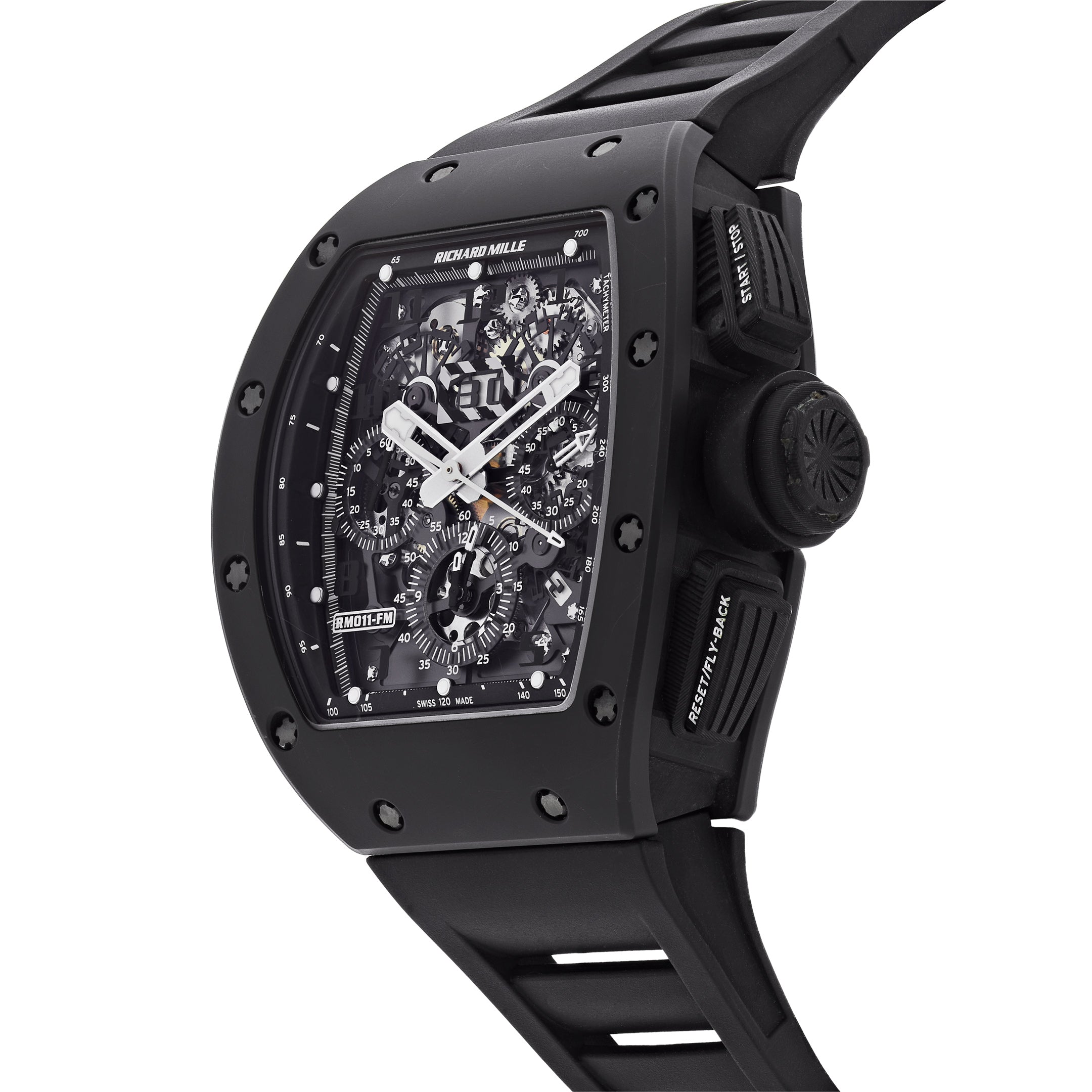Richard Mille Black Phantom Flyback Chronograph RM011 Limited Edition 50 Pieces【1:1 Replica】