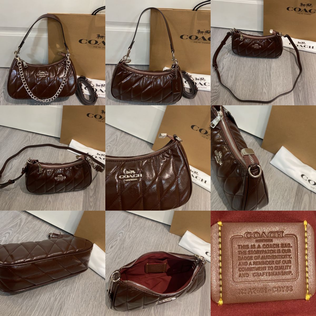 Women Handbag CDY83 Teri Quilting Chain Shoulder Bag