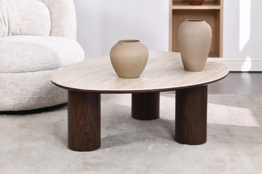 Table Basse de Salon DONA - 120 x 80 x 35 cm
