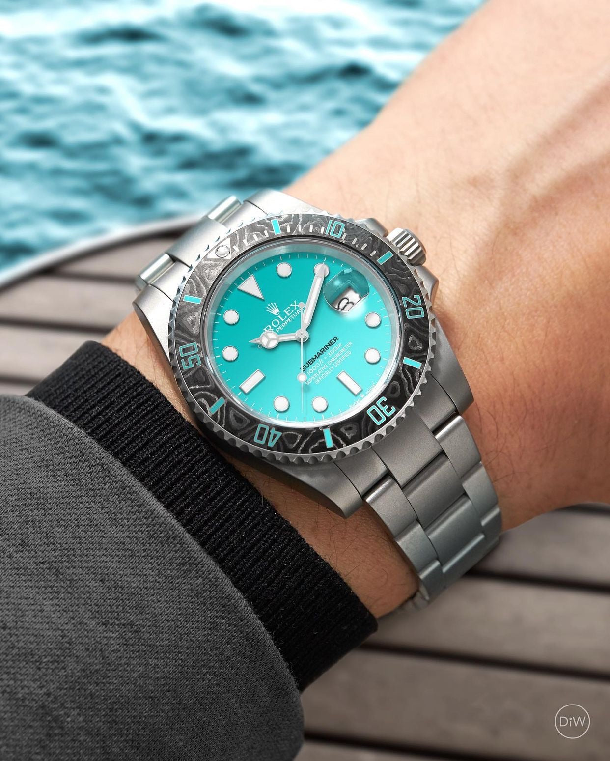 DiW Rolex Submariner AQUAMARINE【1:1 Replica】
