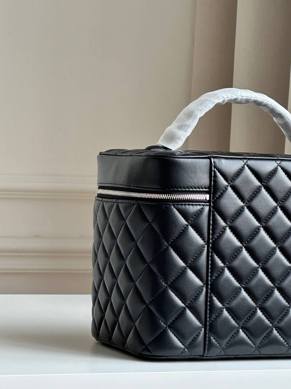 CHANEL Large Quilted Lambskin Vanity