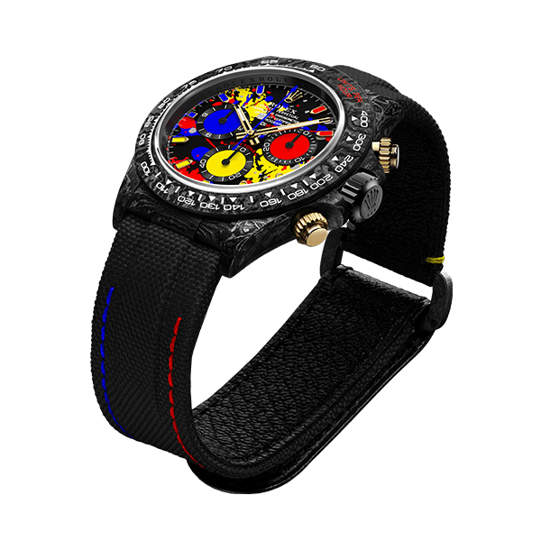 ROLEX Diw Daytona motley 3d series 40mm oyster black【1:1 Replica】