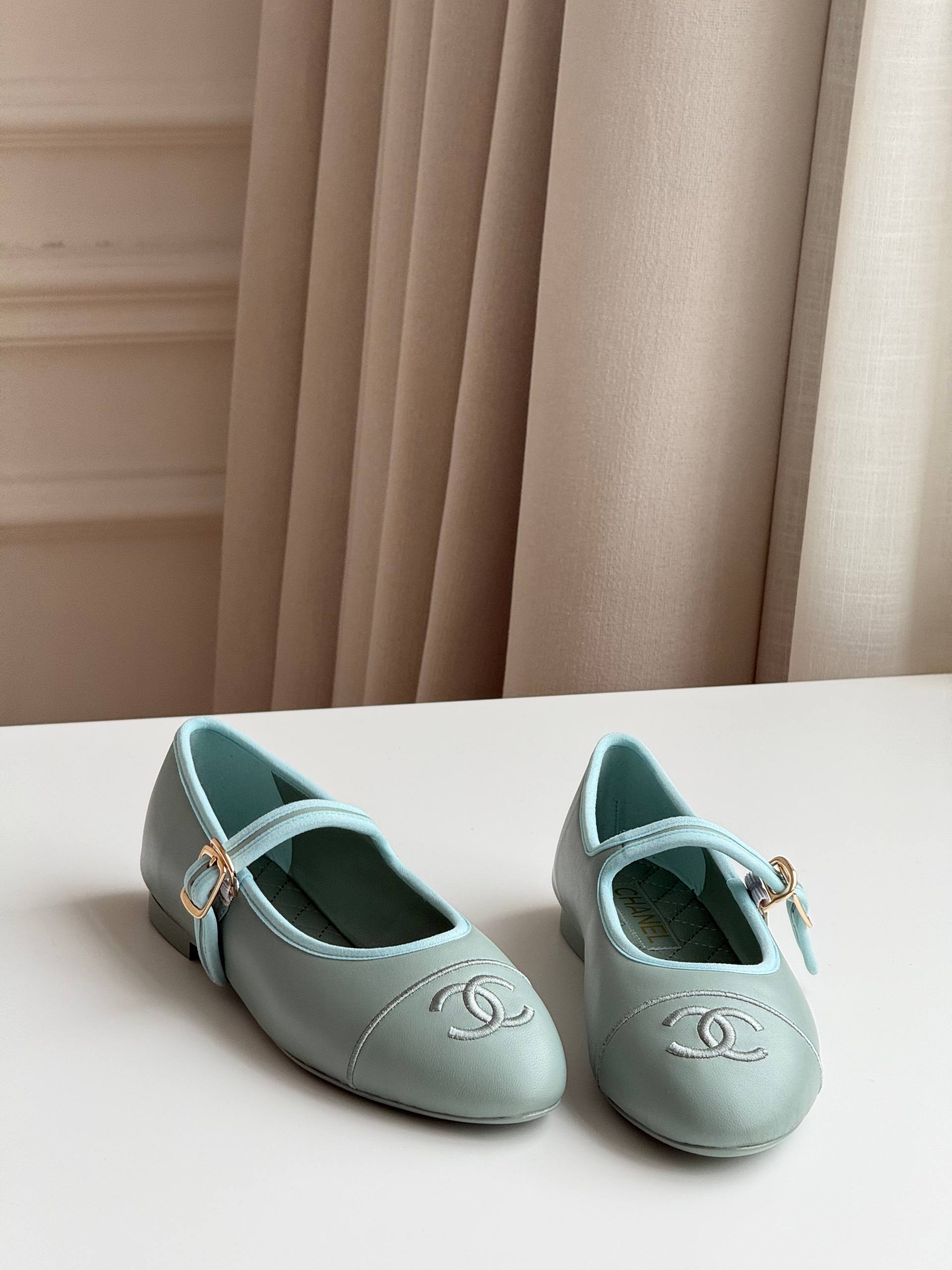 CHANEL Mary Jane Ballerina Flats