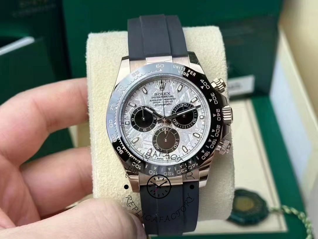 Rolex Cosmograph Daytona 40 mm Meteorite Dial Everose Gold 116515ln 0055