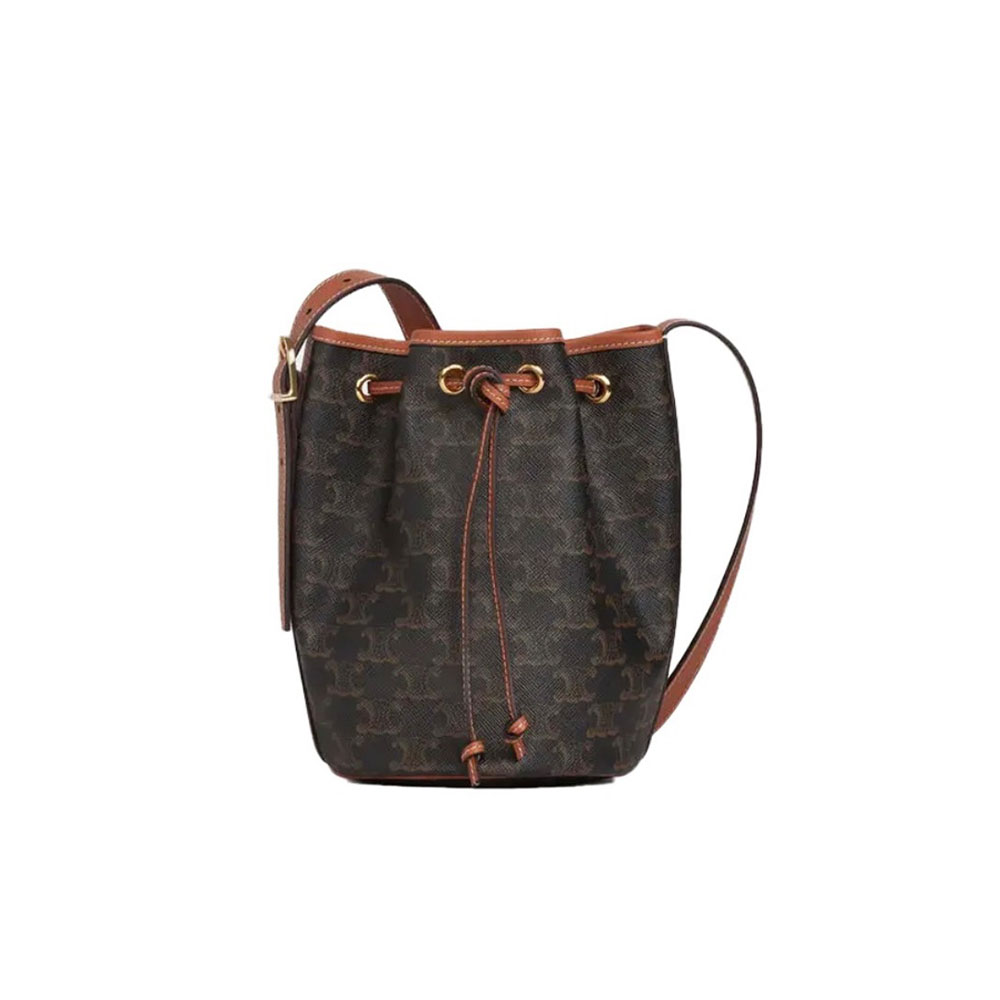 Celine Triomphe Drawstring Bag