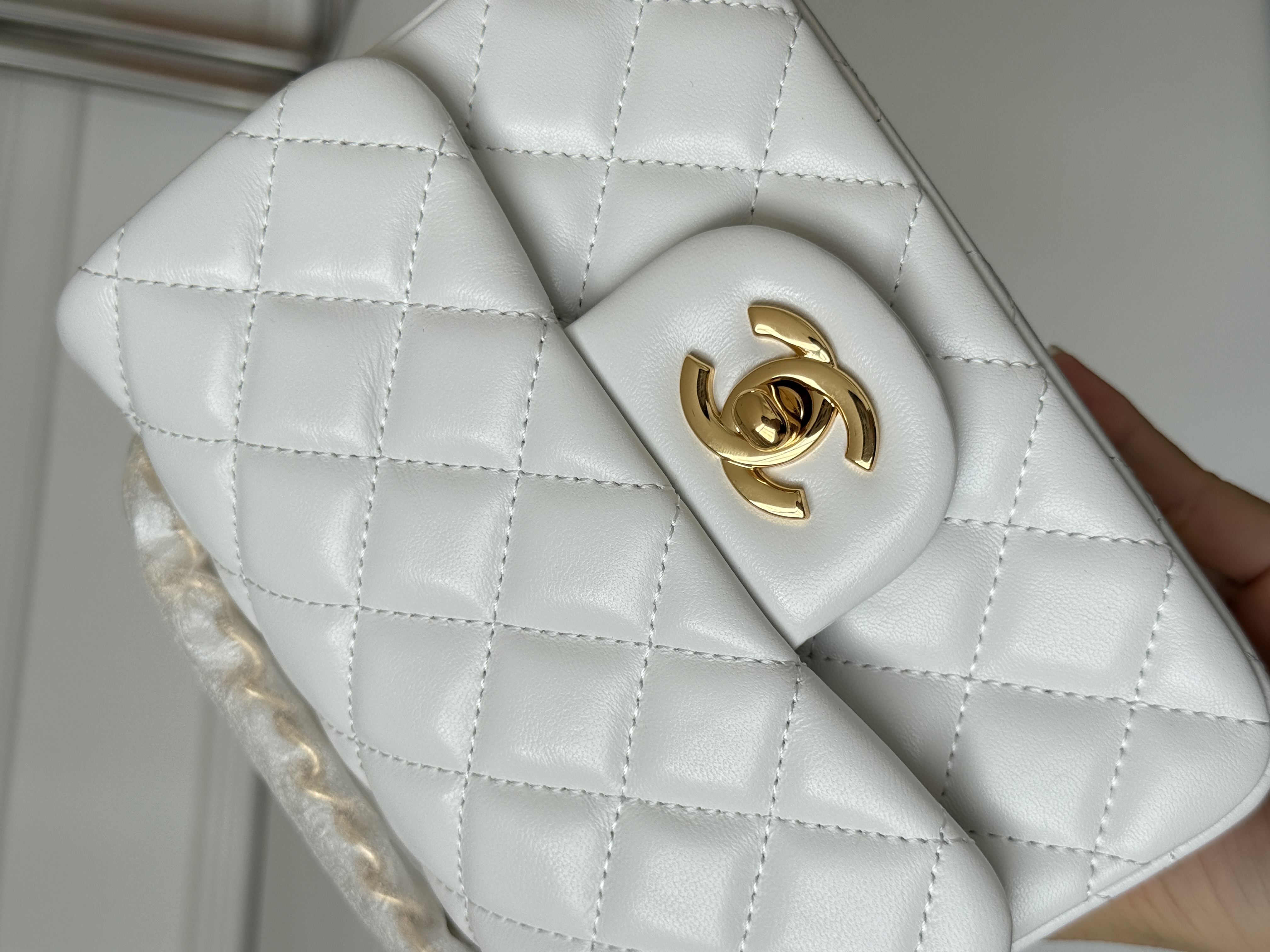 CHANEL  Classic Square Fat Bag