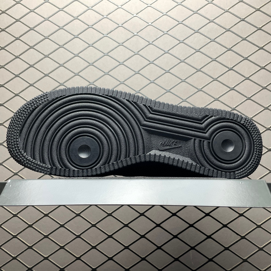 Off White NK Air Force 1 Shoes Black