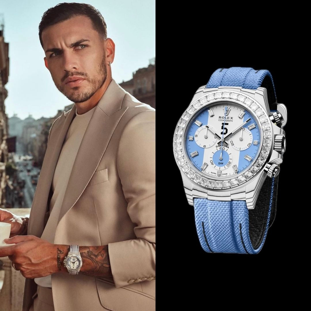 DiW Rolex Daytona LEANDRO PAREDES Diamond Bezel【1:1 Replica】