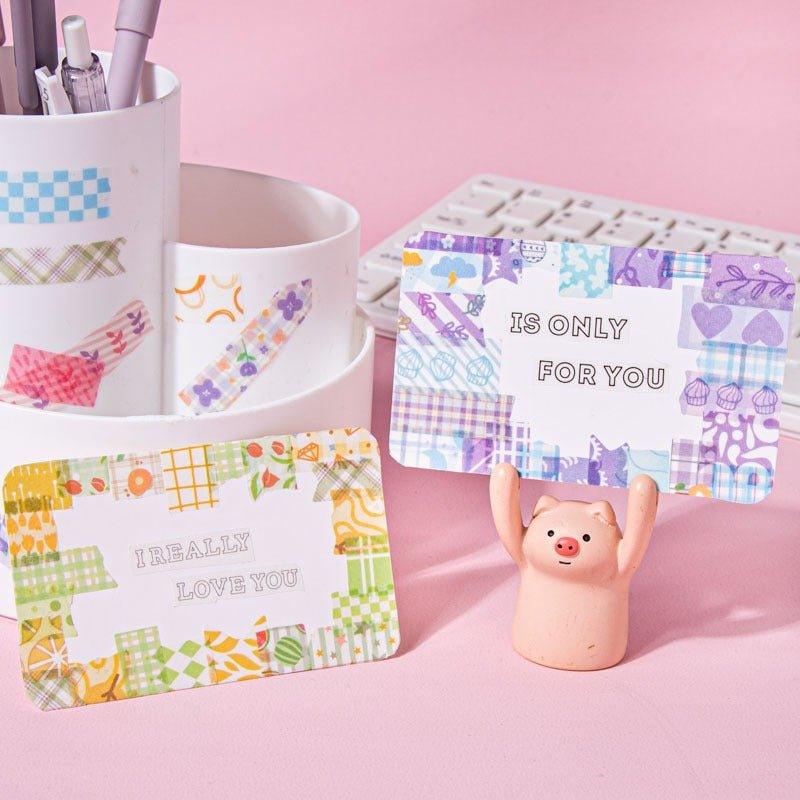 3046 Washiashi Tape Sweetheart Grid Series