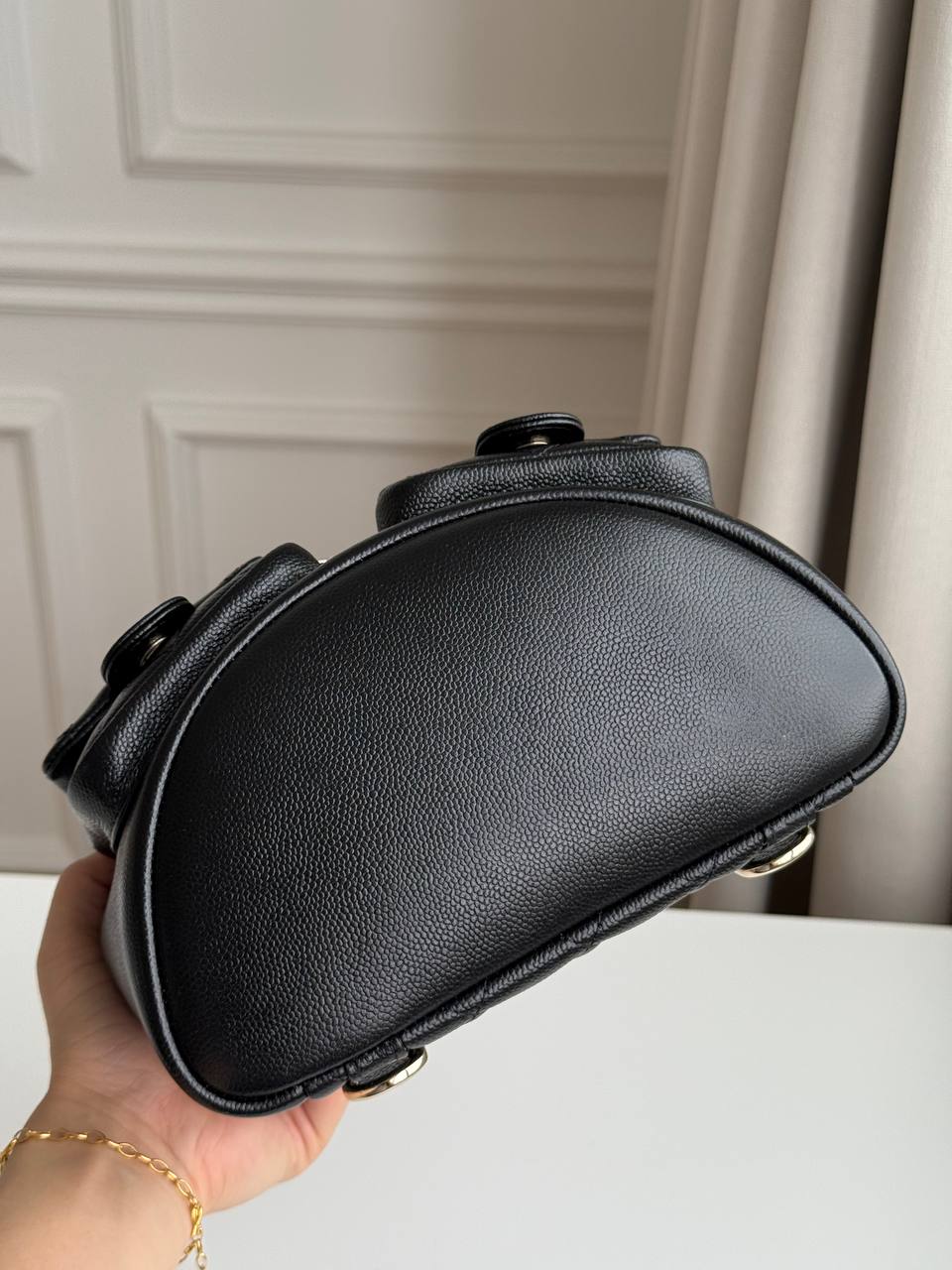 Chanel 24C Caviar Leather Multi-Pocket Backpack