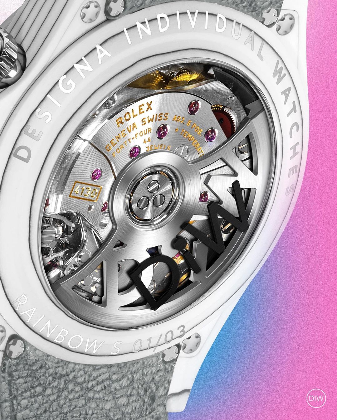 DiW Rolex Daytona RAINBOW S【1:1 Replica】