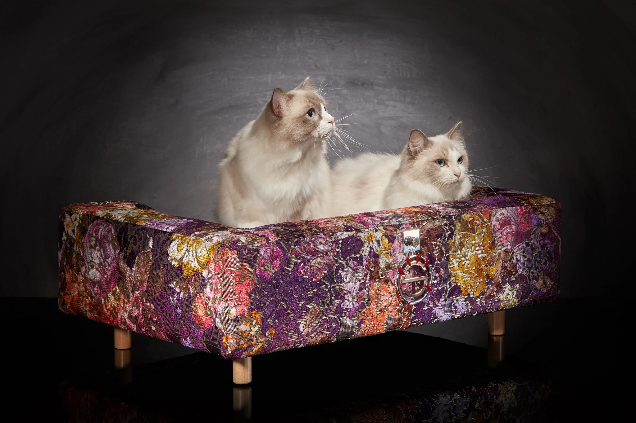 Canapé pour chat « Le Couture » Palace (Rose ou Bleu)