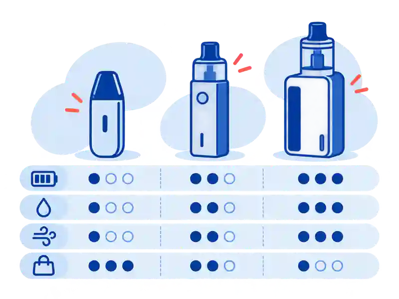 IGET Moon, ONE and BAR PRO: Verified Range Comparison — OZ illustrated guide cover