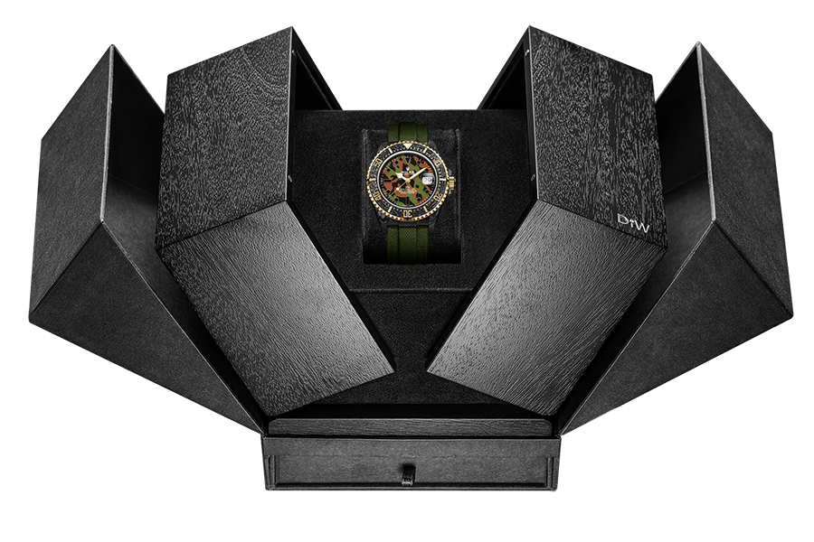 NTPT Carbon DiW Rolex Sea Dweller MILITARY【1:1 Replica】